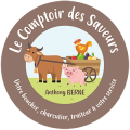 Le Comptoir des Saveurs - Boucher, charcutier, traiteur à St Symphorien sur Coise dans les Monts du Lyonnais | Logo